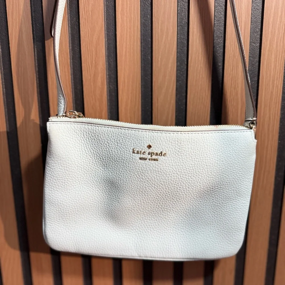 Kate Spade Leila‎ Light Blue Crossbody Bag - Picture 3 of 12